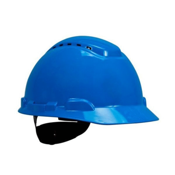 Blue Ventilation Safety Helmet