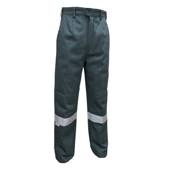 Green Trousers With Reflector