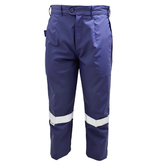 Navy Trouser With Reflector